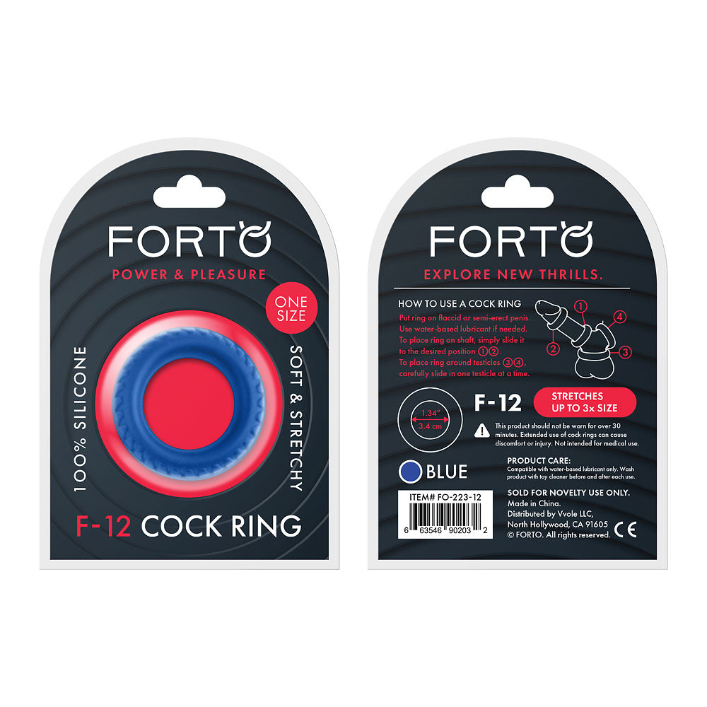 FORTO F-12 C-Ring - Blue