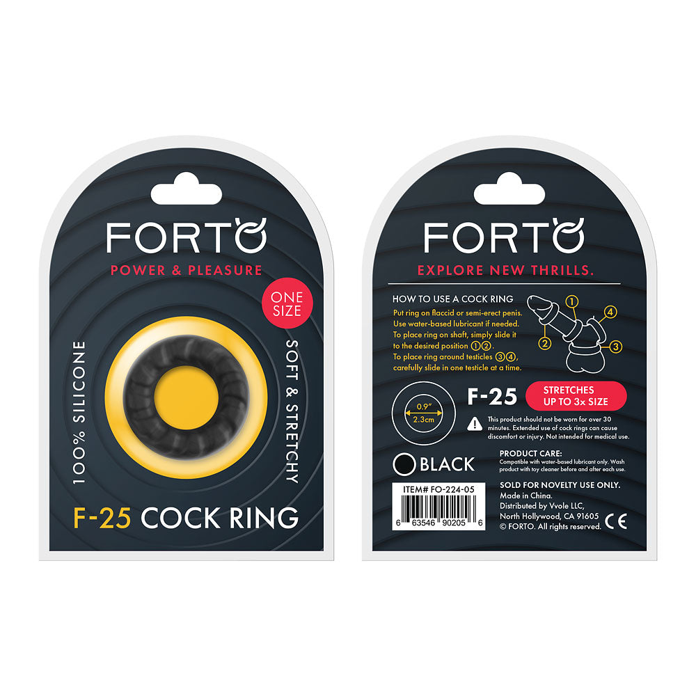 FORTO F-25 C-Ring - Black