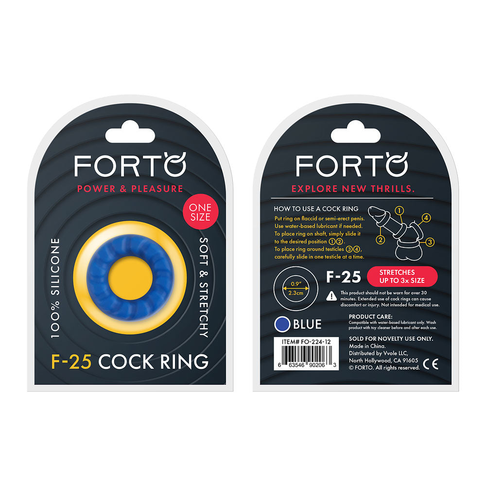 FORTO F-25 C-Ring - Blue