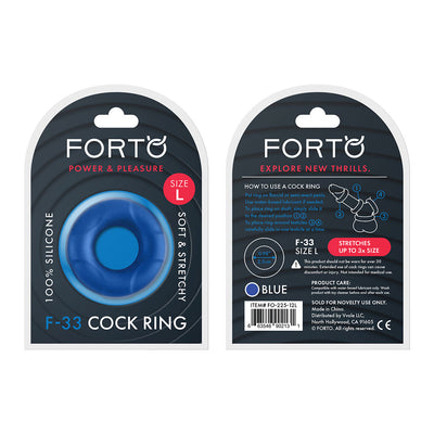 FORTO F-33 C-Ring Large - Blue