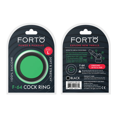 FORTO F-64 C-Ring Large - Black