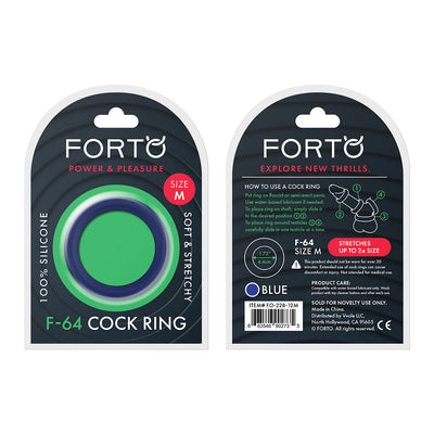 FORTO F-64 C-Ring Medium - Blue