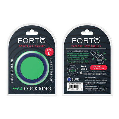 FORTO F-64 C-Ring Large - Blue