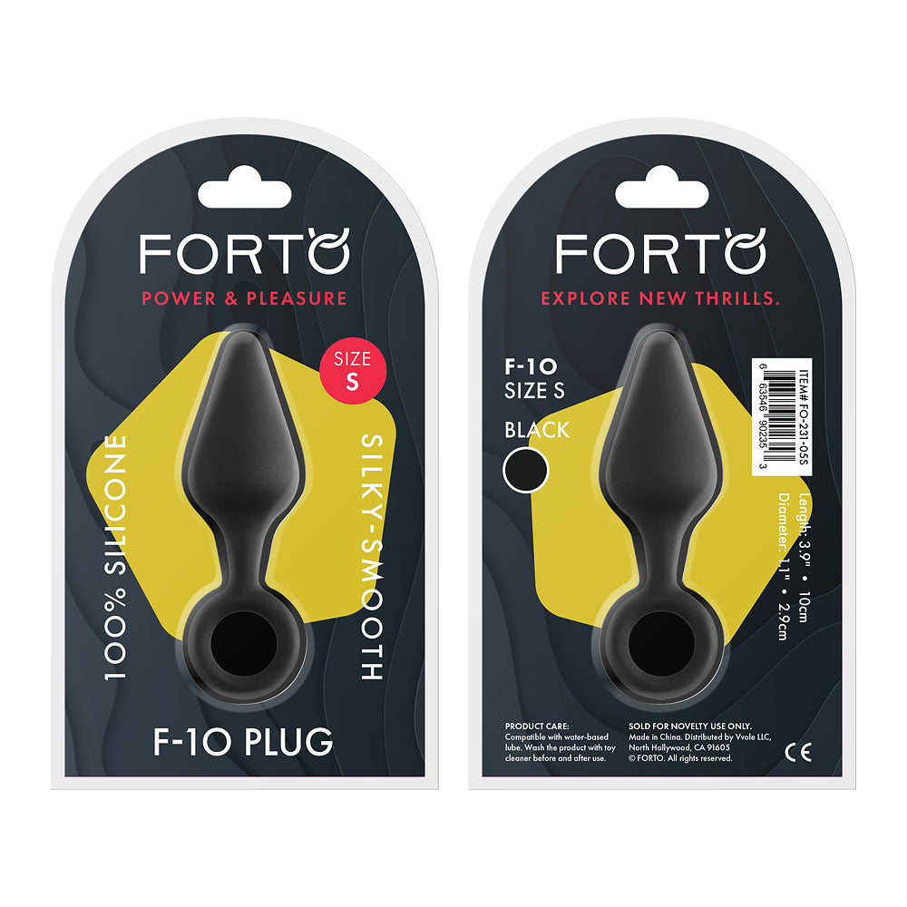 FORTO F-10 Plug Small - Black