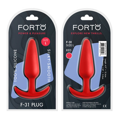 FORTO F-31 Plug Red Large