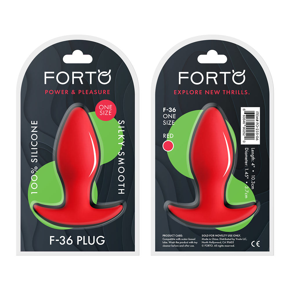 FORTO F-36 T-Plug - Red