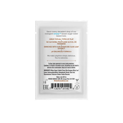 Wicked Simply Aqua Packettes 144ct - Brown Sugar