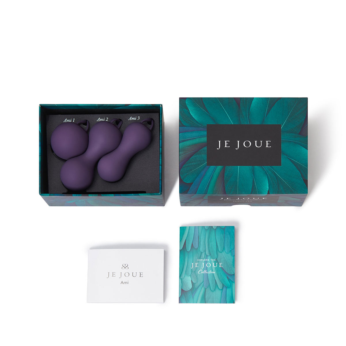 Je Joue Ami Kegel Ball Set - Purple