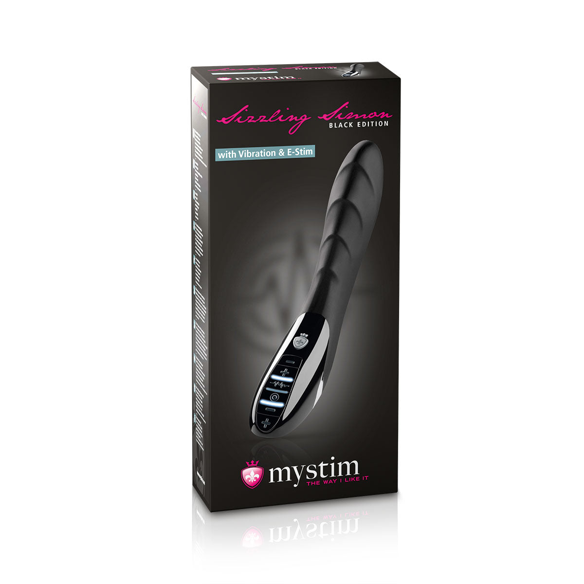 Mystim Sizzling Simon E-Stim - Black