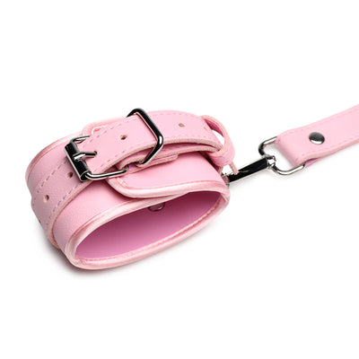 Bondage Harness with Bows XL/2XL - Pink