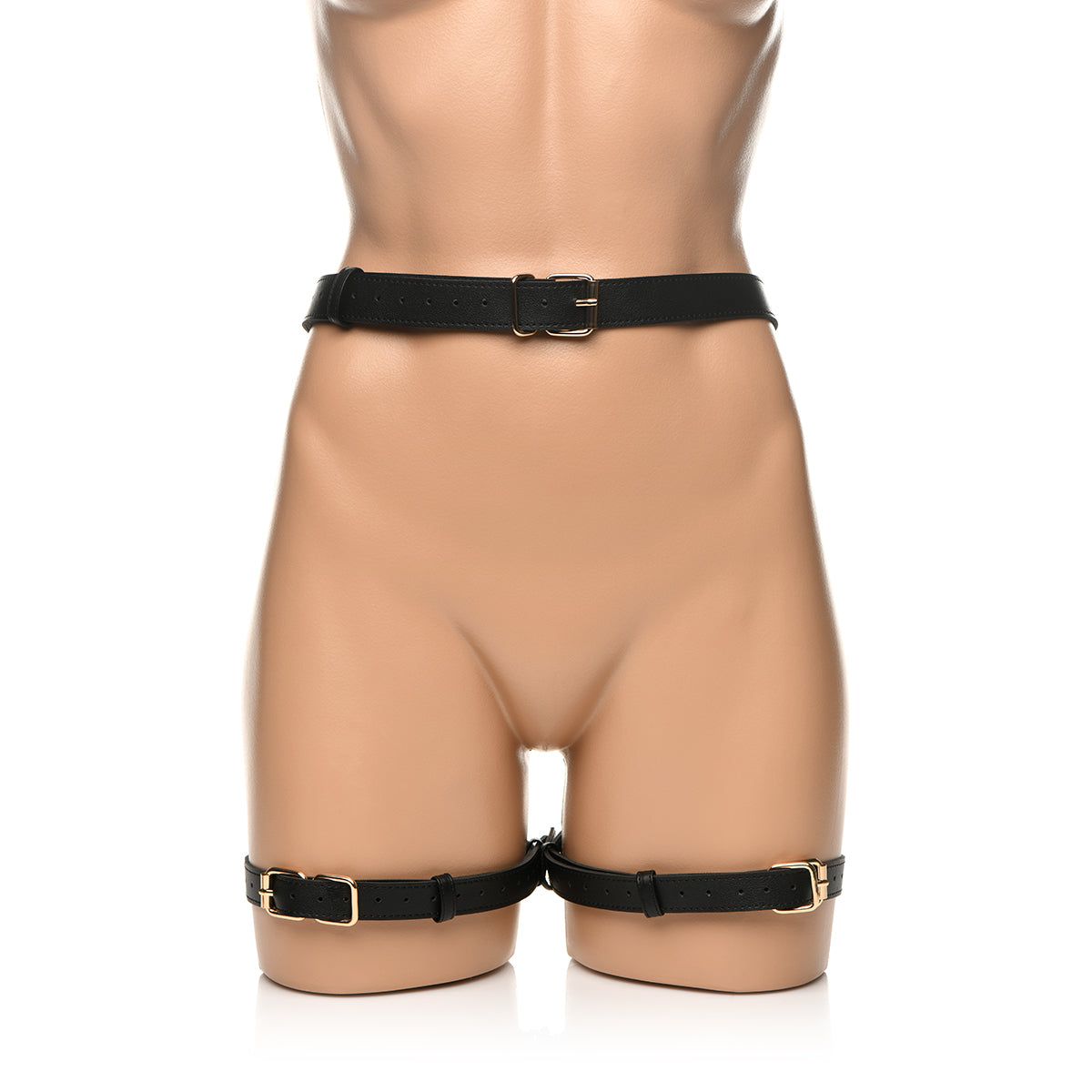 Bondage Harness with Bows XL/2XL - Black