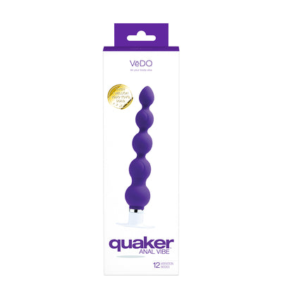 VeDO Quaker Anal Vibe - Indigo