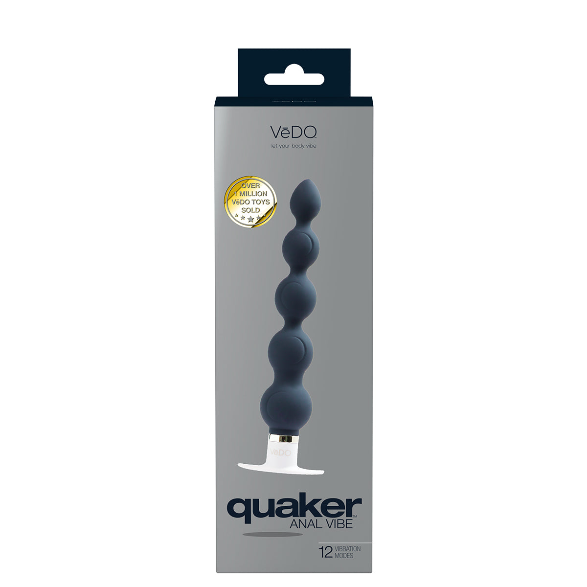 VeDO Quaker Anal Vibe - Black