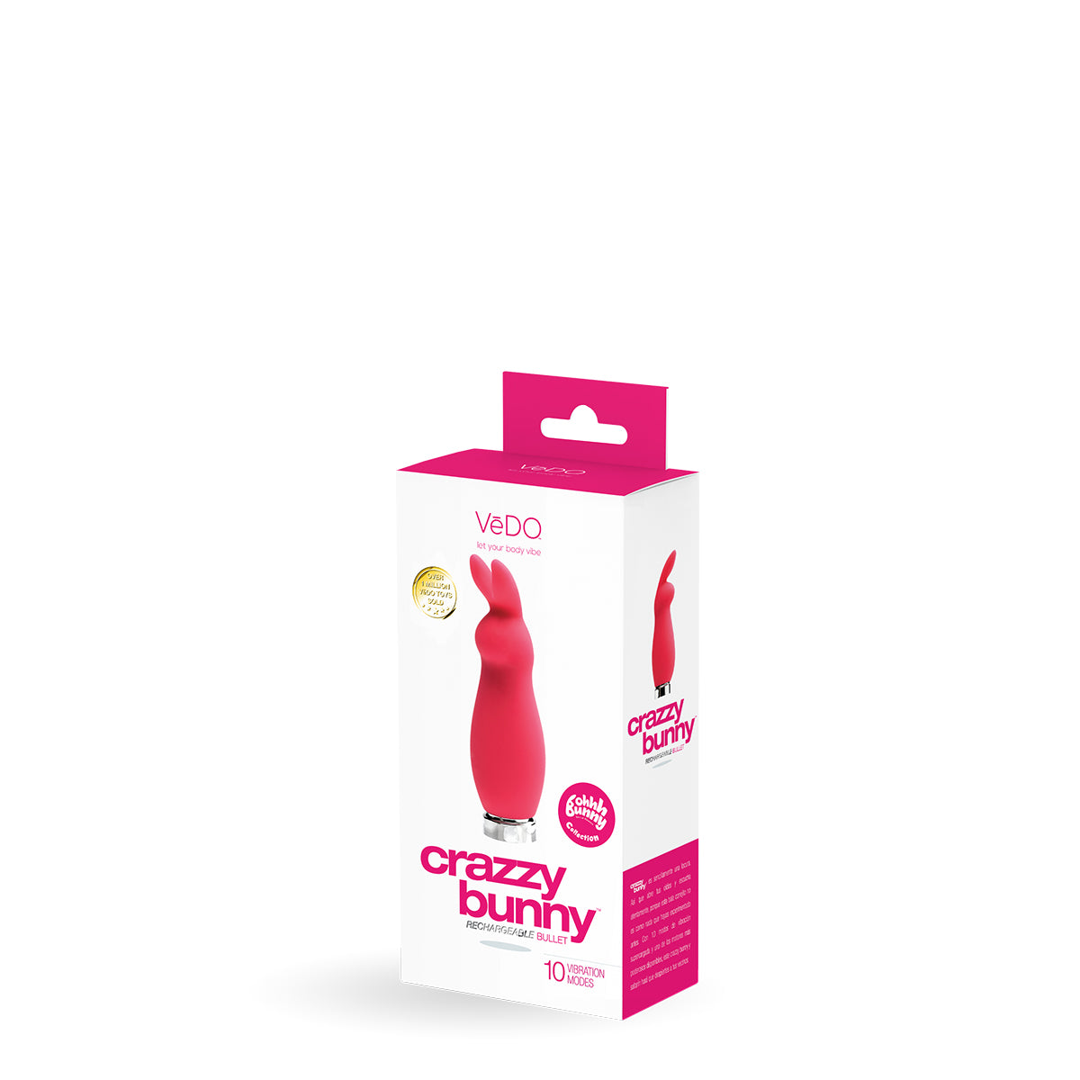 VeDO Crazzy Bunny Bullet - Pink