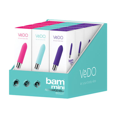 VeDO Bam Mini Bullet 12pc Display