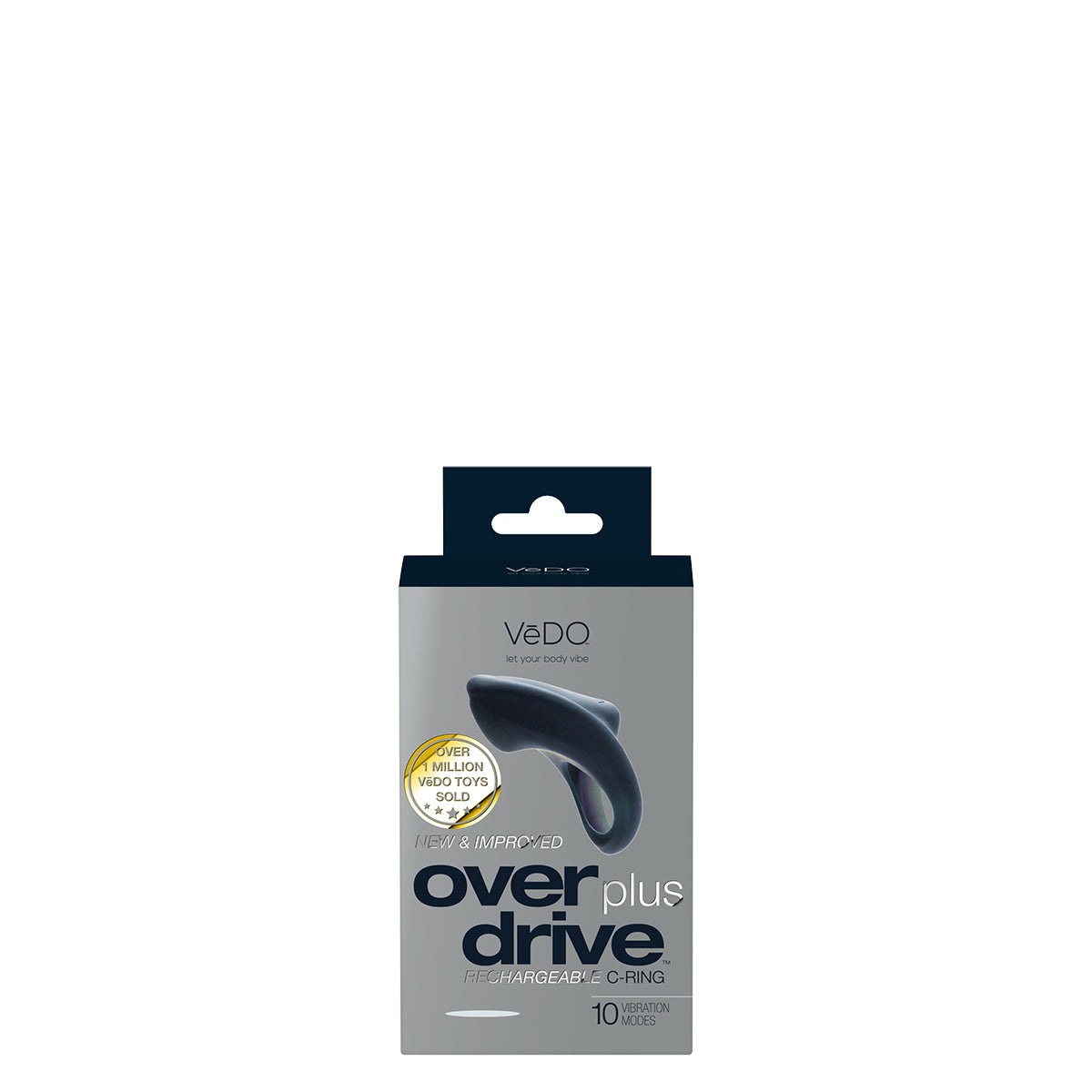 VeDO Overdrive PLUS Vibrating C-Ring - Black