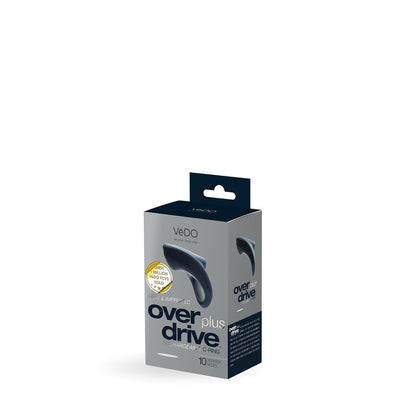 VeDO Overdrive PLUS Vibrating C-Ring - Black