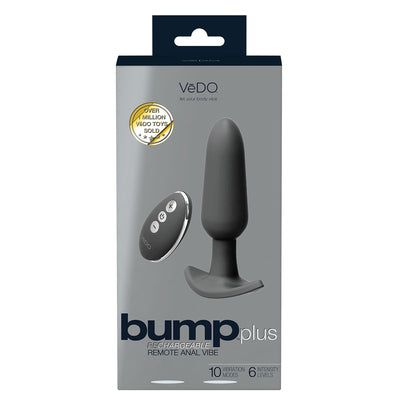 VeDO Bump PLUS Anal Vibe - Black