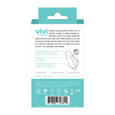 VeDO Vivi Finger Vibe - Turquoise