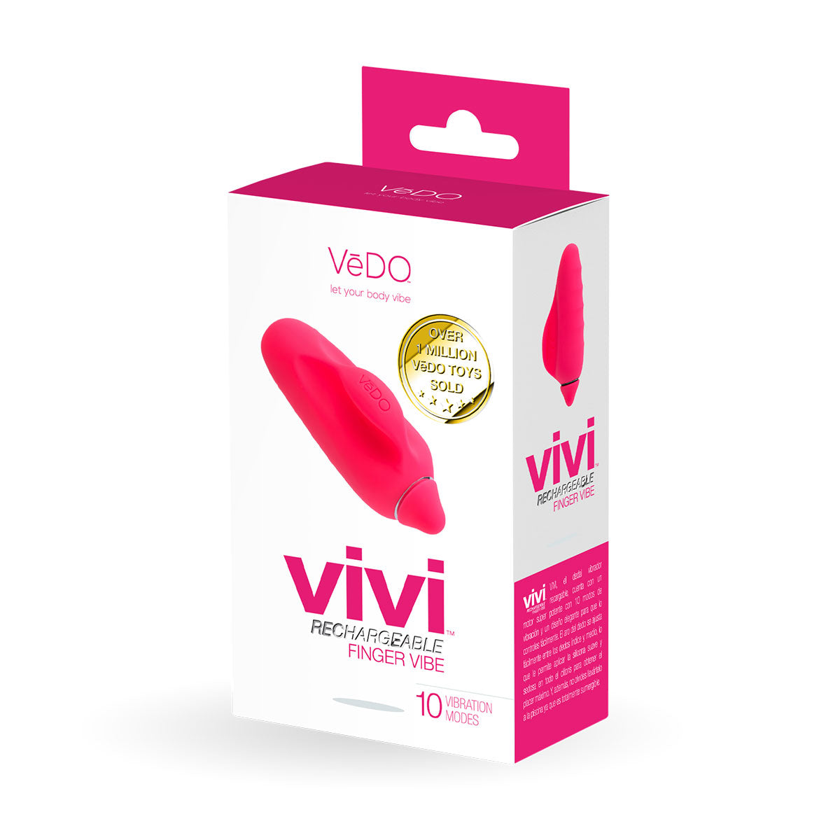 VeDO Vivi Finger Vibe - Foxy Pink