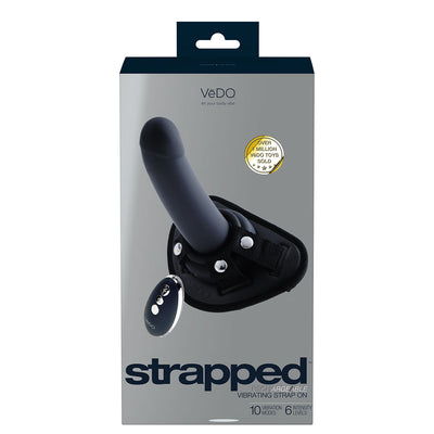 VeDO Strapped Vibrating Strap-On - Black