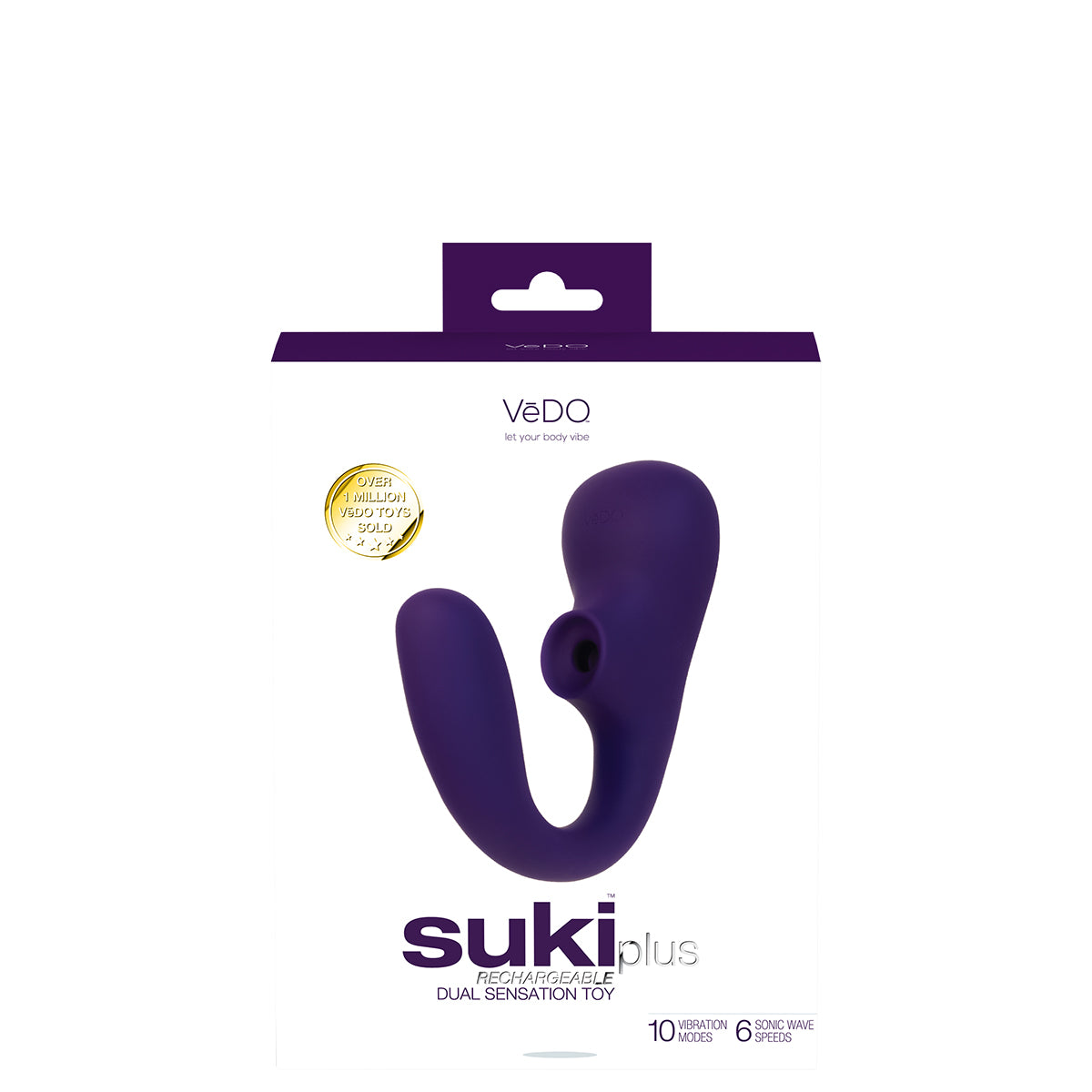 VeDO Suki Plus Dual Sensation Vibe - Purple