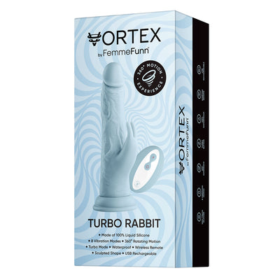 Femme Funn Wireless Turbo Rabbit - Light Blue