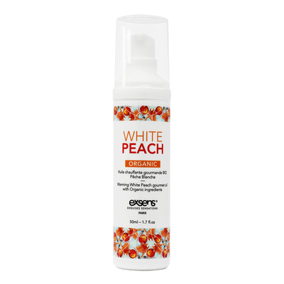 Exsens Warming Massage Oil 50ml - White Peach