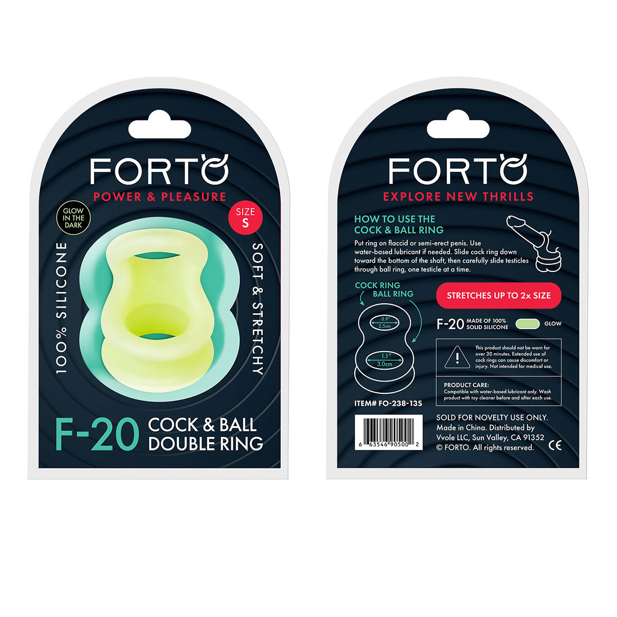 FORTO F-20 50/67mm Ball Stretcher - Glow