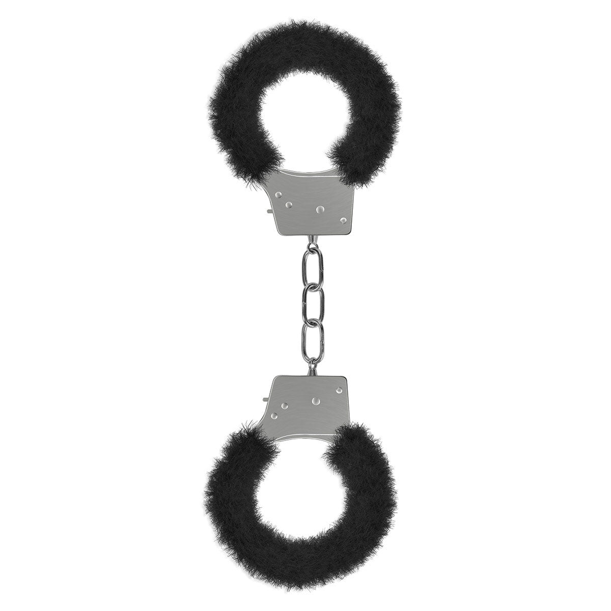 Shots Ouch! Beginner's Furry Handcuffs - Black