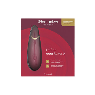 Womanizer Premium 2 - Bordeaux