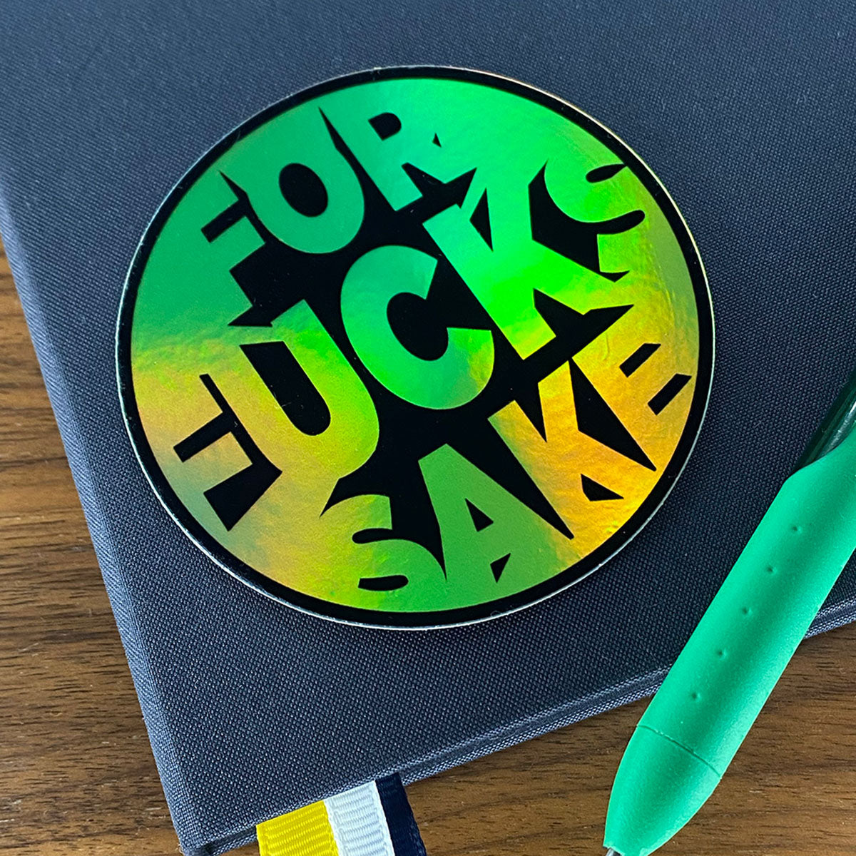 Twisted Wares For Fuck's Sake Sticker