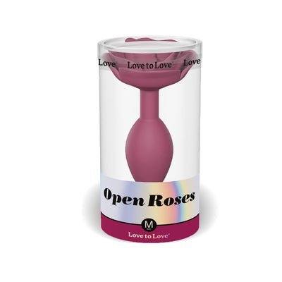 Love to Love Open Roses Plug Medium - Plum Star