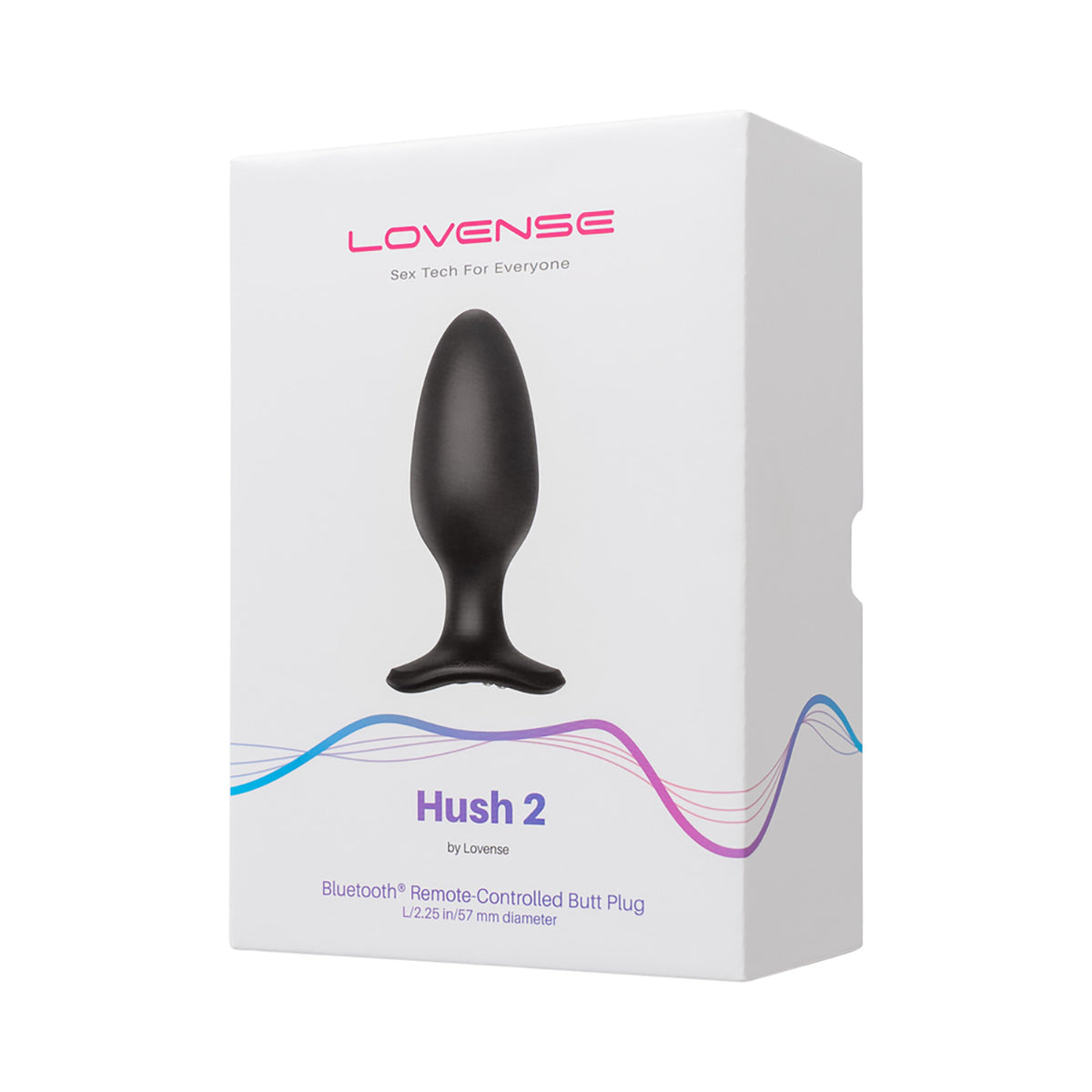 Lovense Hush 2 Vibrating Butt Plug - Large