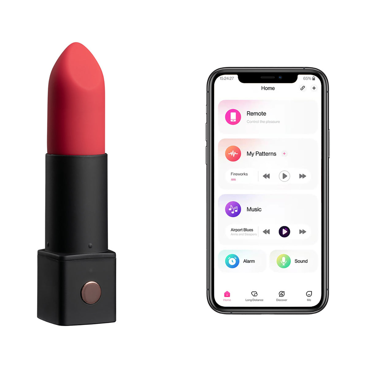 Lovense Exomoon Lipstick Vibrator