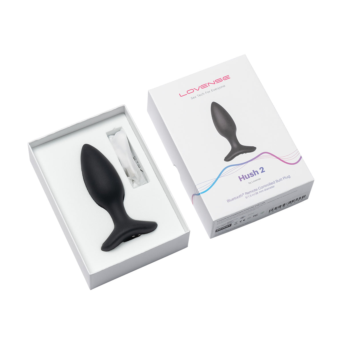 Lovense Hush 2 Vibrating Butt Plug - Small