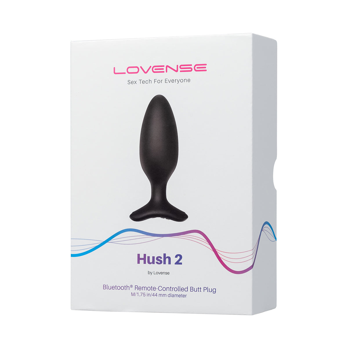 Lovense Hush 2 Vibrating Butt Plug - Medium