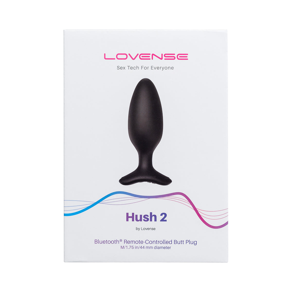 Lovense Hush 2 Vibrating Butt Plug - Medium