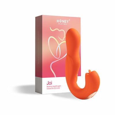 Joi Rotating Head G-Spot Vibrator - Orange