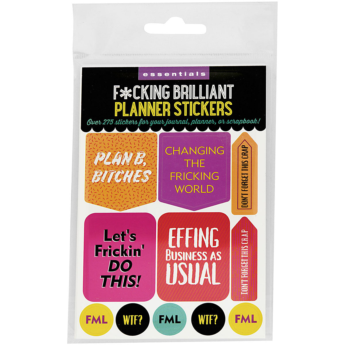 F*cking Brilliant Planner Stickers