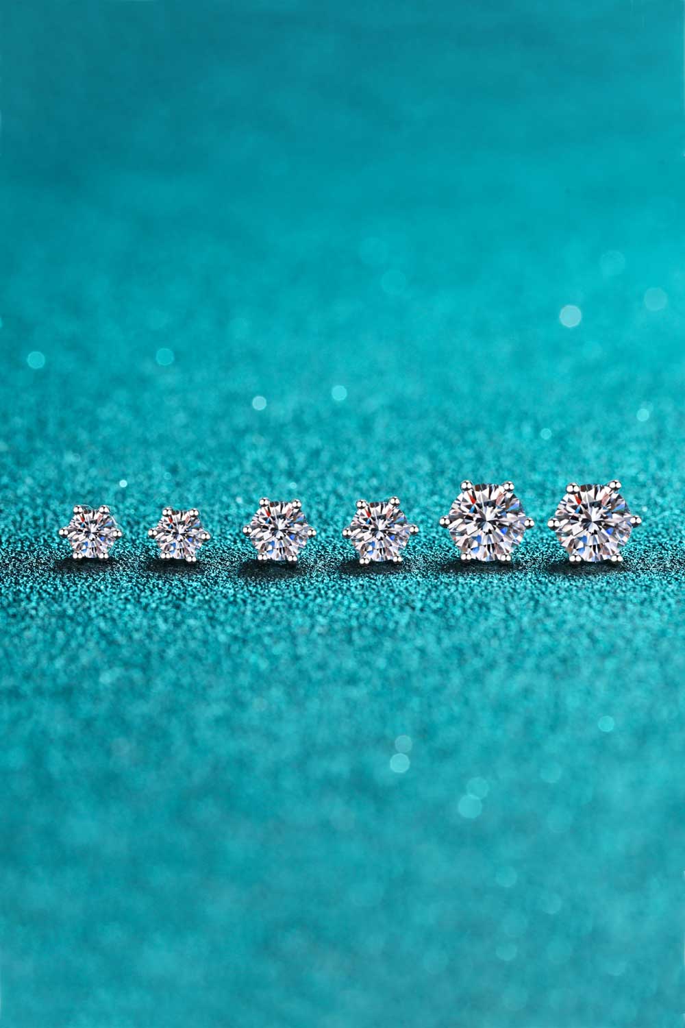 Endless Cheer Moissanite Stud Earrings