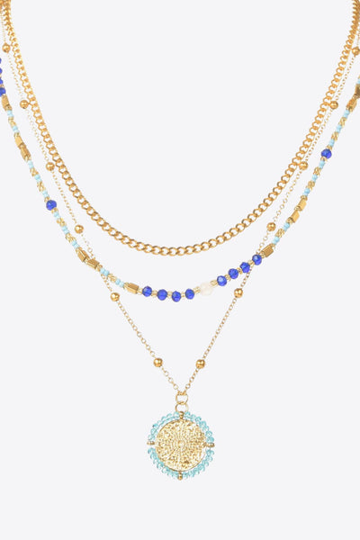 Three-Piece Beaded Necklace Set