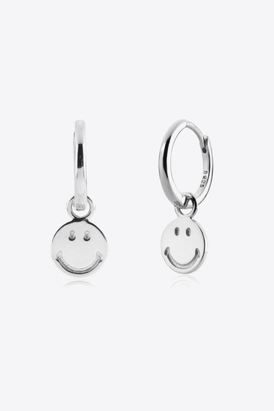 Smiley Face Drop Earrings