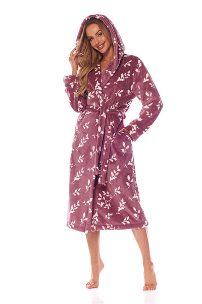 Long bathrobe model 172754 L&L collection