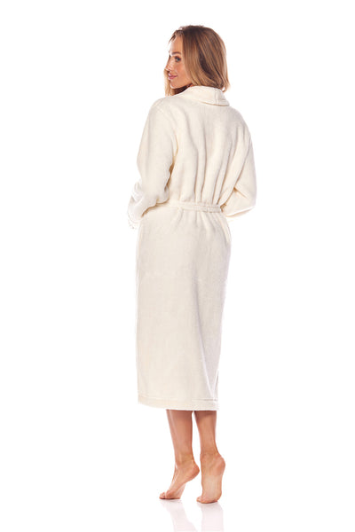 Long bathrobe model 172760 L&L collection