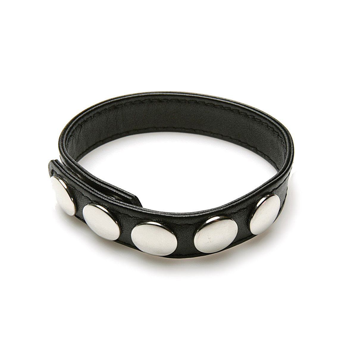 Sex Kitten Leather 5-Snap Ring Sex Kitten