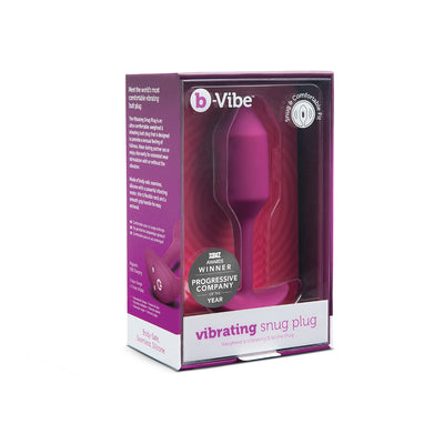 B-Vibe Vibrating Snug Plug 2 (M) - Rose