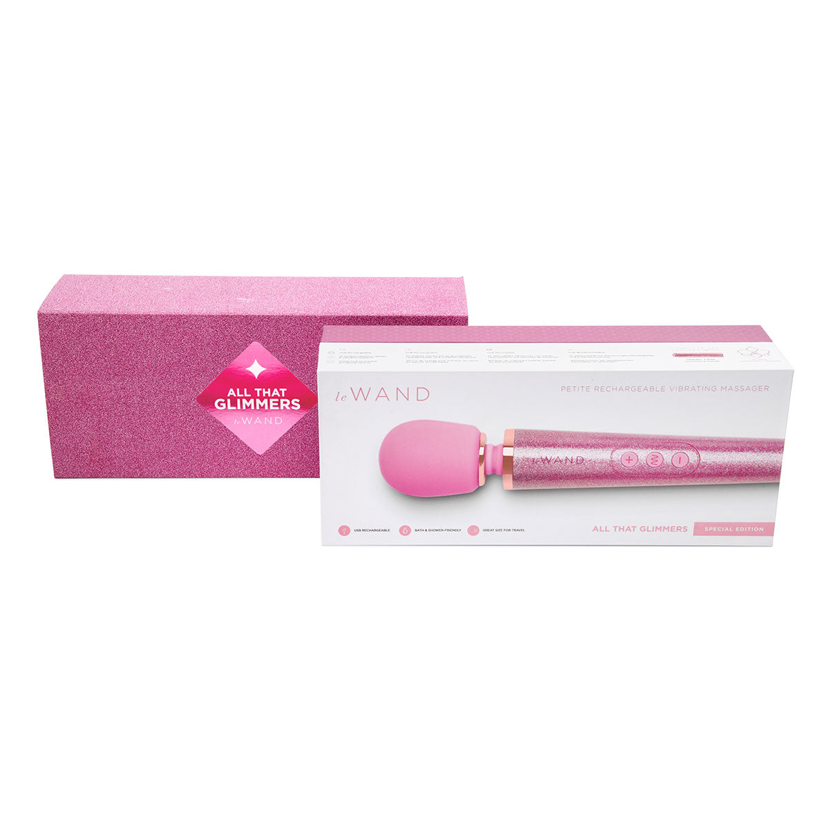 Le Wand Massager - All That Glimmers Pink