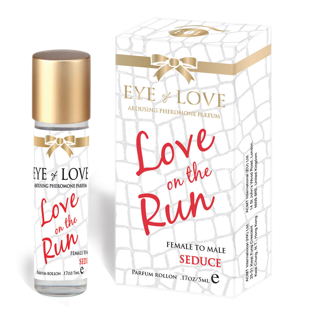 Eye of Love - Love on the Run Mini Pheromone Parfum 5ml - Seduce (F to M)