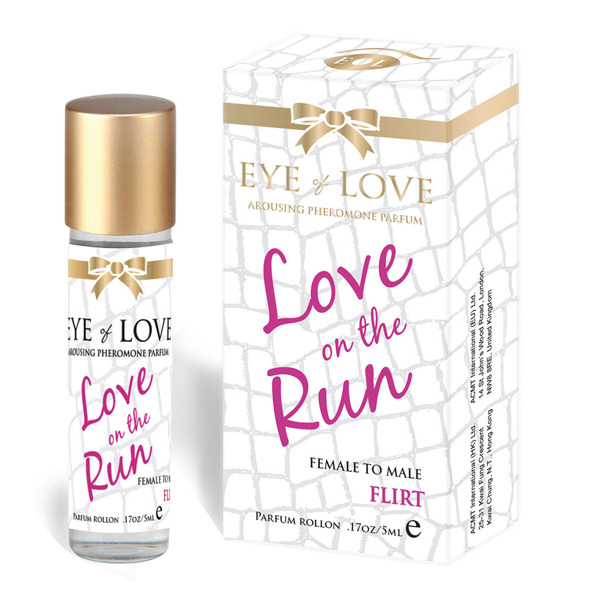 Eye of Love - Love on the Run Mini Pheromone Parfum 5ml - Flirt (F to M)